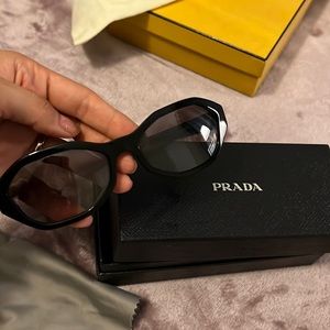 Prada black glasses